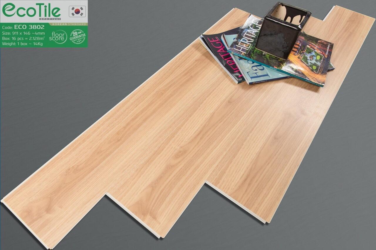 Sàn nhựa hèm khóa Eco Tile 3802 Sàn nhựa hèm khóa Eco Tile 3802