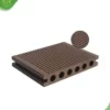 Tấm gỗ nhựa composite sàn ngoài trời lỗ tròn